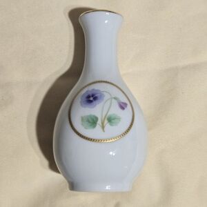 Otagiri Vintage Pansy Bud Vase